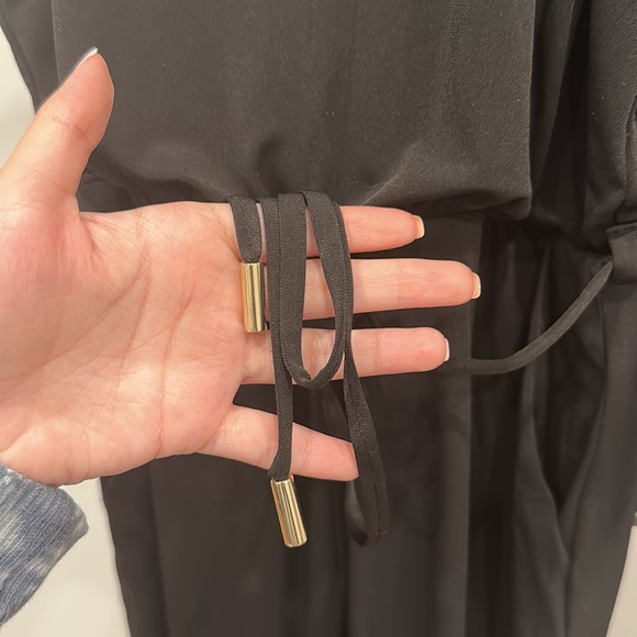 Calvin Klein Black Jumpsuit with Gold Hardware - Picture 3 of 5